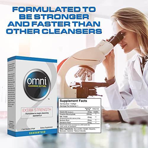Wellgenix Omni Herbal Detox Cleanse Softgel: Fast Acting Body Detox, Quick Flush Toxin Removal Wellgenix Au supplements