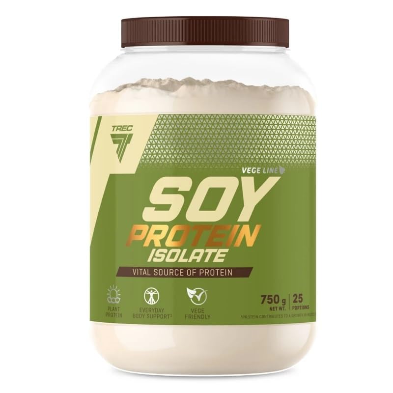 Soy Protein Isolate, Vanilla - 750g Trec Nutrition Au supplements