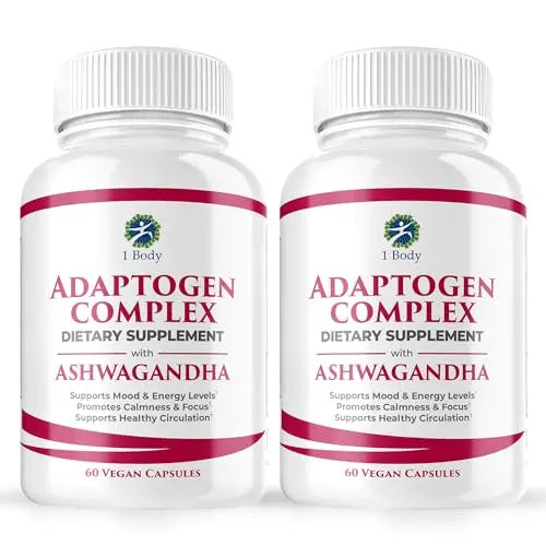 1 Body Adaptogen Complex Supplement with Ashwagandha 1 BodyAU supplements