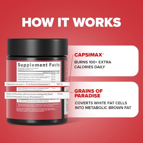Inno Shred - Day Time Fat Burner | 100mg Capsimax, Grains of Paradise, Organic Caffeine InnoSupps Au supplements