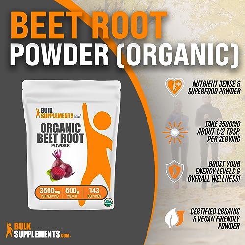 BULKSUPPLEMENTS.COM Organic Beet Root Powder - Beet Powder Organic, Beetroot BULKSUPPLEMENTS.COM Au supplements