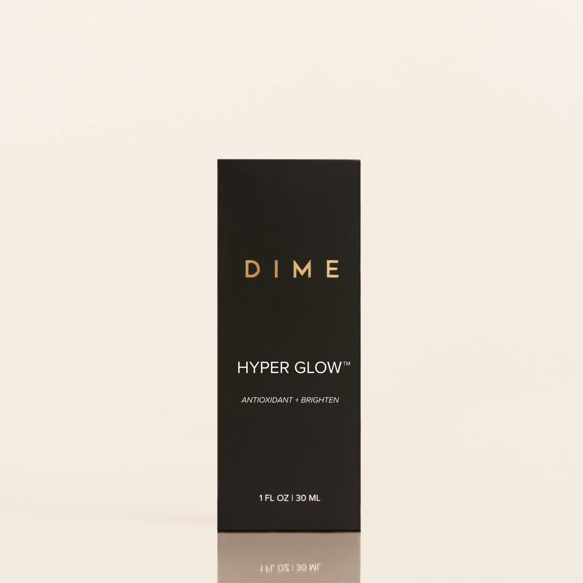 DIME Beauty Hyper Glow Treatment Vitamin C Serum Dark Spot Remover for Face Brightening Hydrating Antioxidant Vitamin C Serum for Face with Ferulic Acid Resveratrol Hyaluronic Acid Aloe 1 oz / 30 ml DIME Au supplements
