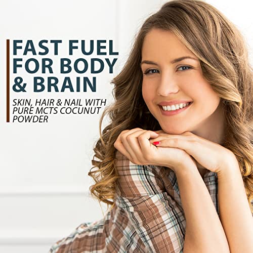 Keto MCT Oil Powder Pure Coconut MCT Keto Coffee Creamer | Premium Quality C8 Easily Absorbed & Digested K GEN ketogenic enhancement Au supplements