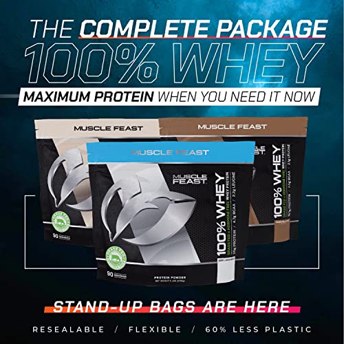 Muscle Feast 100% Grass-Fed Whey Protein, Pastured Raised Hormone Free All Natural Muscle Feast Au supplements