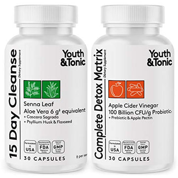 Youth & Tonic Colon Cleanser & Detox for Loss of Waste, Breaking The Plate Youth & Tonic Au supplements