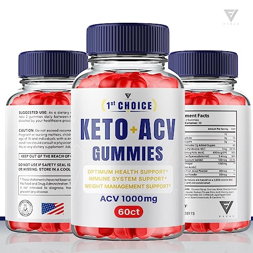 (2 Pack) 1st Choice Keto ACV Gummies, First Choice Gummies Advanced ACV - 1st Choice FyvusUS supplements