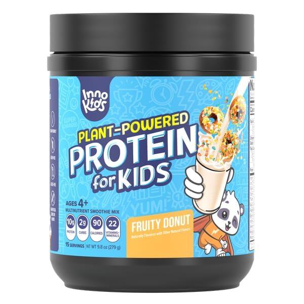 InnoSupps Fruity Donut Plant-Powered Protein for Kids: Essential Nutrients, Delicious InnoSupps Au supplements