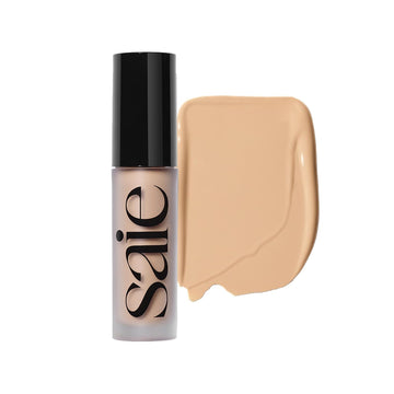 Saie Slip Tint Radiant Cream Concealer & All-Over Face Makeup - Concealer for Dark Circles, Redness & Blemishes - Lightweight Makeup Made with Hydrating Hyaluronic Acid - Shade 7 (0.17 oz) Saie Au supplements