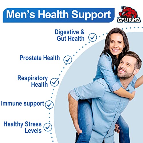 Probiotics for Men, 500 Billion CFU + 12 Strains Men's Probiotic with Turmeric Cranberry CFUKING Au supplements
