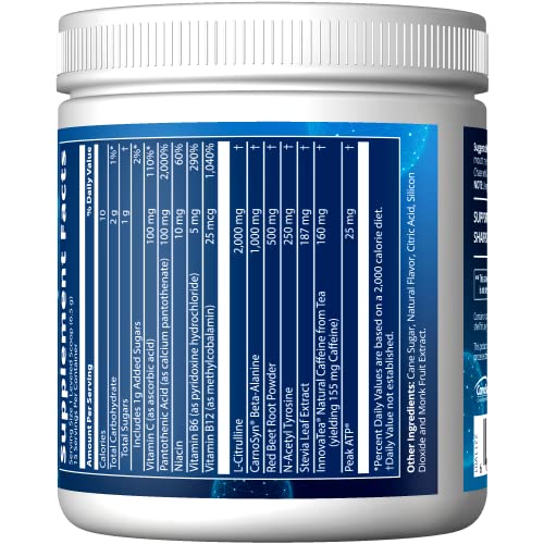 MRM Nutrition Driven Dry Scoop Pre-Workout Powder| Sour Berry Flavored| Pure Ingredients MRM Au supplements