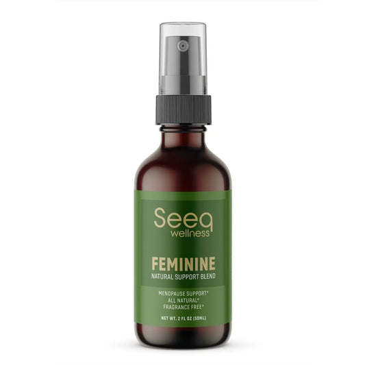 All Natural Feminine Deodorant Spray - for Vaginal Itch, Irritation & Odor - Feminine Hygiene Spray Seeq WellnessAU supplements