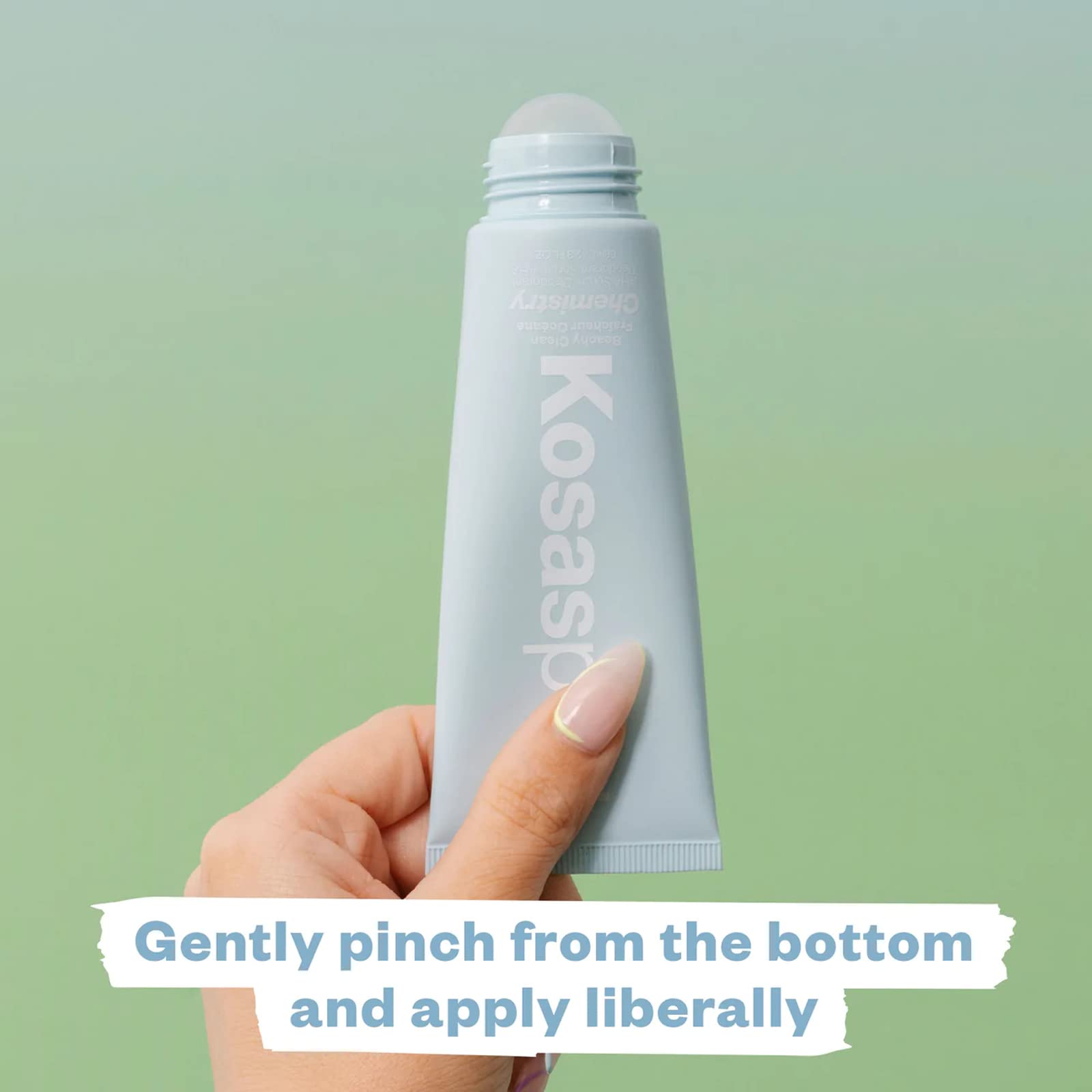 Kosas Chemistry Deodorant - Aluminium and Baking Soda Free + BO-Fighting AHA Serum that Exfoliates, Softens, and Nourishes the Skin, (Beachy Clean) Kosas Au supplements