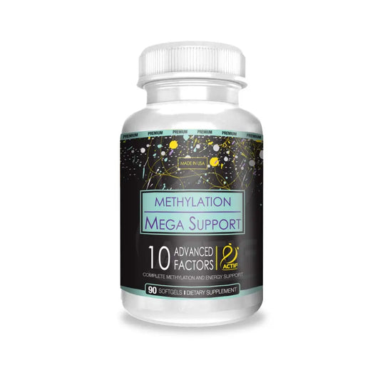 ACTIF Methylation Mega Support with 10 Advanced Factors and Organic Folate – 100% Natural, Non-GMO, 90 Count ACTIFAU supplements