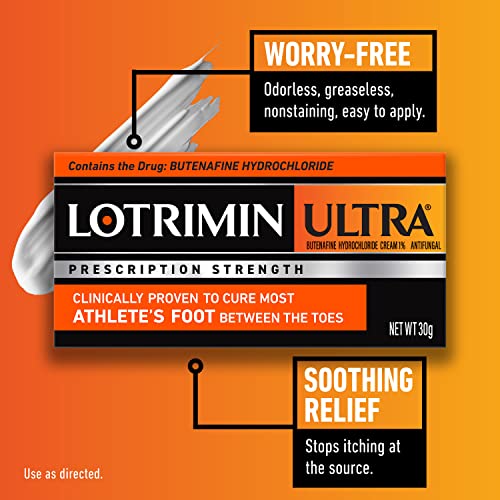 Lotrimin Ultra 1 Week Athlete's Foot Treatment - Antifungal Cream, 30 Gram Lotrimin Au supplements