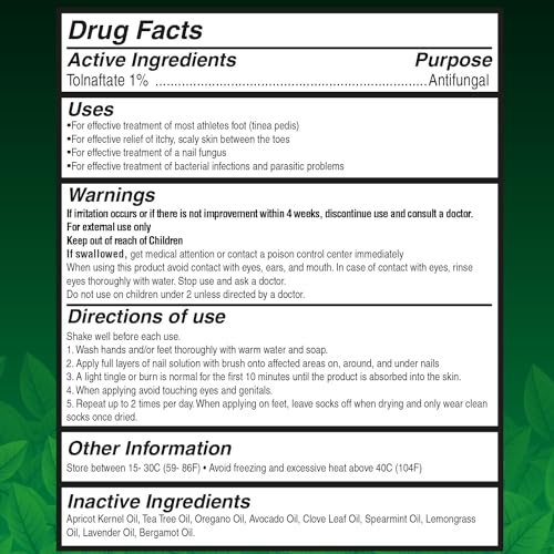Viking Revolution Toenail Fungus Treatment Extra Strength with 1% Tolnaftate OTC Viking Revolution Au supplements