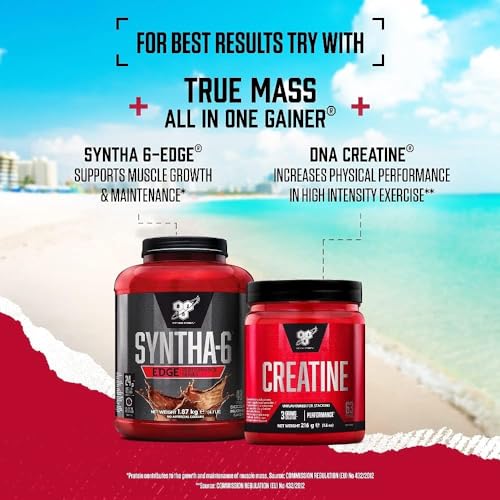 BSN True Mass All-In-One Gainer Protein and Carbohydrate Powder with Creatine BSN Au supplements