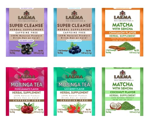 Lakma 14 Day Cleanse Kit Green Tea - 42 Tea Bags HYLEYS Au supplements