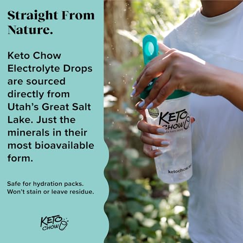Keto Chow - Electrolyte Hydration Drops - Keto Diets & Intermittent Fasting - Immune Support Keto Chow Au supplements