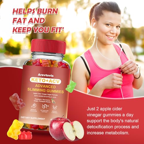 Arevtovis Apple Cider Vinegar Gummies - Boost Energy, Detox & Support Gut Health ACV Arevtovis Au supplements