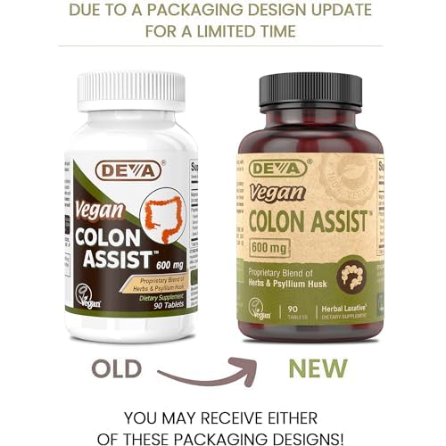 DEVA Vegan Colon Assist 90 Tabs (Pack of 2) DEVA Au supplements