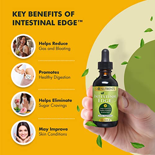 Go Nutrients Intestinal Edge Gut Detox Cleanse for Humans: Enhance Digestive Go Nutrients Au supplements