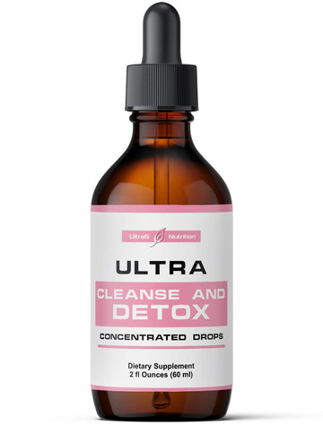 Liver Cleanse Detox & Repair Drops with Milk Thistle Extract, Dandelion Root Extract & Artichoke Ultra6 Nutrition Au supplements