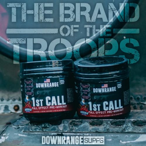 DownRange Supplements 1st Call Pre Workout Powder, Preworkout for Men and Women DownRange Supplements Au supplements