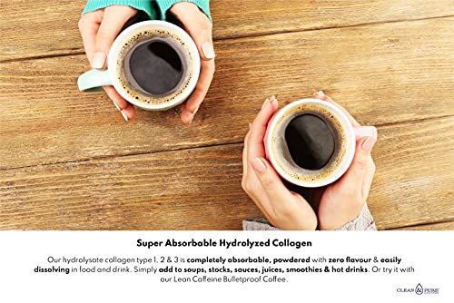 Clean & Pure Collagen Powder, Lab Tested Bovine Peptides with No or Zero Growth Hormones, Pesticides or Vet Meds - 400g Lean Caffeine Au supplements