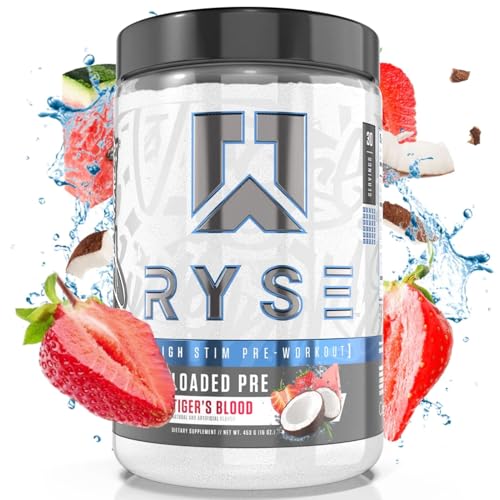 RYSE Up Supplements Loaded Pre Workout Powder Supplement for Men & Women RYSE Up SupplementsAU supplements