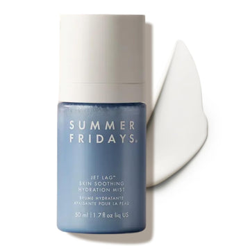 Summer Fridays Jet Lag Skin Soothing Hydration Face Mist - Ultra-Fine Facial Spray & Hydrating Mist to Comfort, Soothe & Help Provide Protective Moisture Barrier Support for Glowing Skin (1.7 Fl Oz) Summer Fridays Au supplements