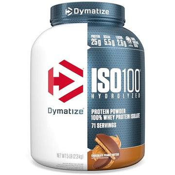 Dymatize ISO 100 Whey Protein Powder with 25g of Hydrolyzed 100% Whey Isolate Dymatize Au supplements