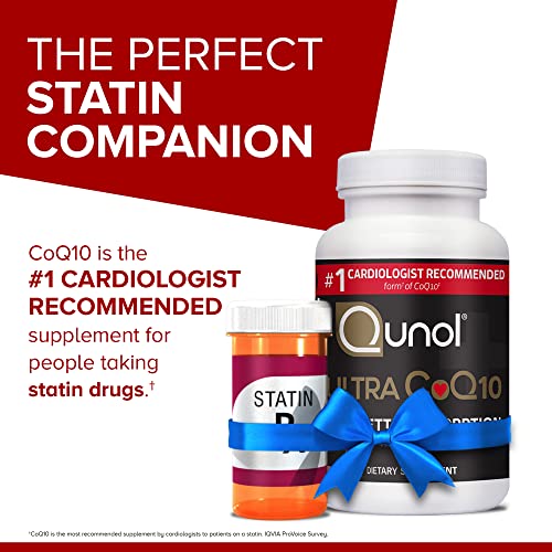 Qunol CoQ10 100mg Softgels, Ultra CoQ10 100mg, 3x Better Absorption, Antioxidant Qunol Au supplements