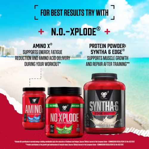 BSN Nutrition N.O.-Xplode Pre Workout Powder Food Supplement, Energy and Focus BSN Au supplements