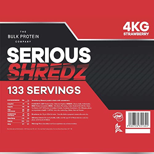 The Bulk Protein Company – Serious Shredz – Diet Whey Protein Powder – Contains L The Bulk Protein Company Au supplements