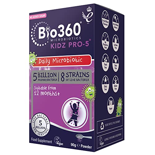 Natures Aid Bio360 Kidz Pro-5 (5 Billion Bacteria) from Natures Aid, Children's Microbiotic natures aid Au supplements