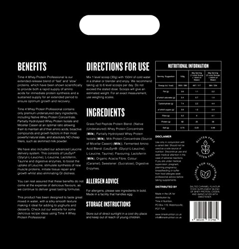 Time 4 Whey Protein Professional Time Release Grass Fed Native Whey Protein Powder, Whey Concentrate Time 4 Nutrition Au supplements