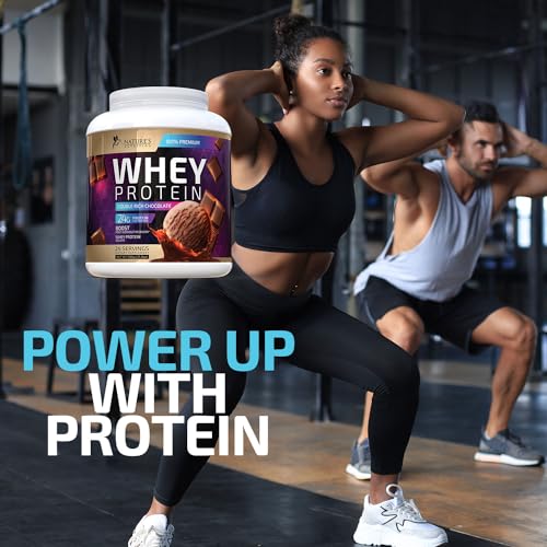 Whey Protein Powder 24g - Chocolate Ice Cream Whey Isolate Protein for Muscle Growth Nature's Nutrition Au supplements