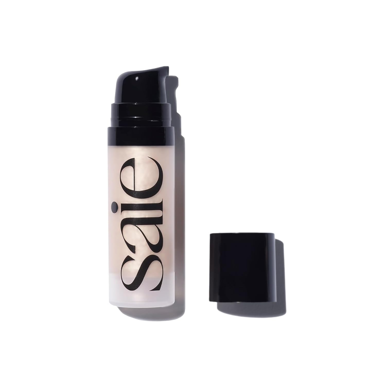 Saie Mini Glowy Super Gel - Hydrating Makeup Primer and Illuminating Glow Serum Enriched with Vitamin C and Squalane Oil - All-Over Liquid Highlighter Makeup for Instant Glass Skin - Starglow (0.5 oz) Saie Au supplements