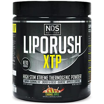 LIPORUSH NDS Nutrition XTP Thermogenic Fat Burner with L-Carnitine - Energy LIPORUSH Au supplements