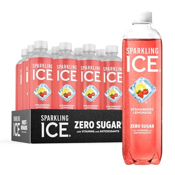 Sparkling Ice, Strawberry Lemonade Sparkling Water, Zero Sugar Flavored Water Sparkling ICE Au supplements