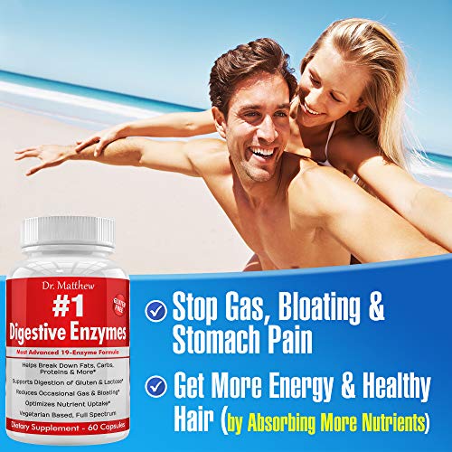 Best Digestive Enzymes for Women & Men with Lactase Lipase Amylase Dr. Matthew Au supplements