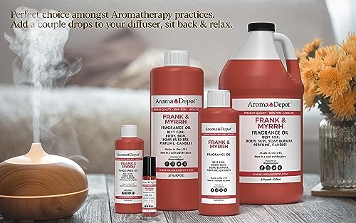 Frankincense & Myrrh 4 oz. Fragrance Oil I Perfume I Skin Oil I Scented Oil. DIY Projects Such as Candles Aroma Depot Au supplements