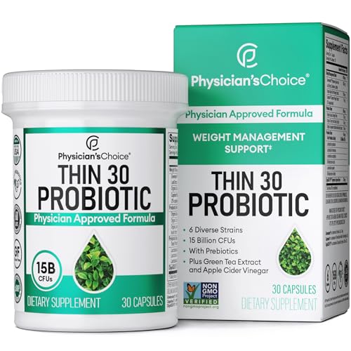 Physician's CHOICE Probiotics for Weight Management & Bloating- 6 Probiotic Strains Physician's CHOICE Au supplements