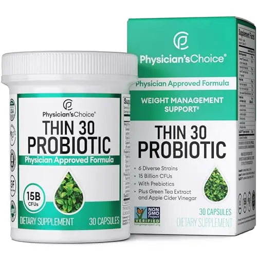Physician's CHOICE Probiotics for Weight Management & Bloating- 6 Probiotic Strains Physician's CHOICEAU supplements