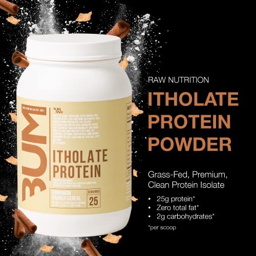 RAW Whey Isolate Protein Powder, Cinnamon Crunch (CBUM Itholate Protein) - 100% Grass RAW Au supplements