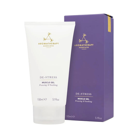 Aromatherapy Associates De-Stress Muscle Gel, Cooling & Warming Massage Gel with Ginger, Black Pepper & Rosemary Essential Oils for Daily Tension & Post-Activity Comfort, 5.07 oz Aromatherapy AssociatesAU supplements