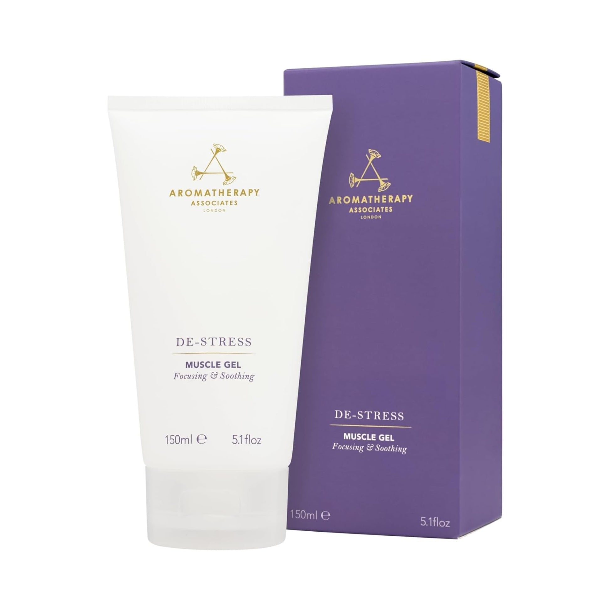 Aromatherapy Associates De-Stress Muscle Gel, Cooling & Warming Massage Gel with Ginger, Black Pepper & Rosemary Essential Oils for Daily Tension & Post-Activity Comfort, 5.07 oz Aromatherapy Associates Au supplements