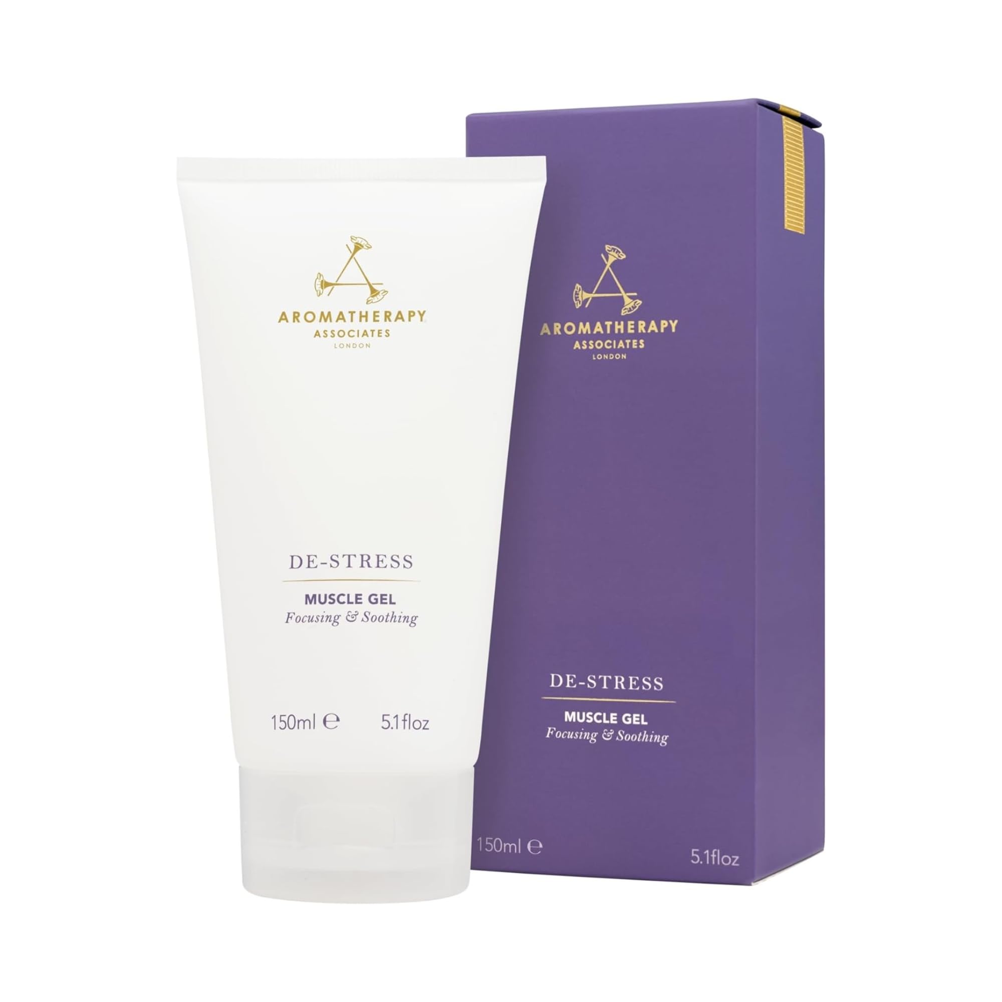 Aromatherapy Associates De-Stress Muscle Gel, Cooling & Warming Massage Gel with Ginger, Black Pepper & Rosemary Essential Oils for Daily Tension & Post-Activity Comfort, 5.07 oz Aromatherapy Associates Au supplements