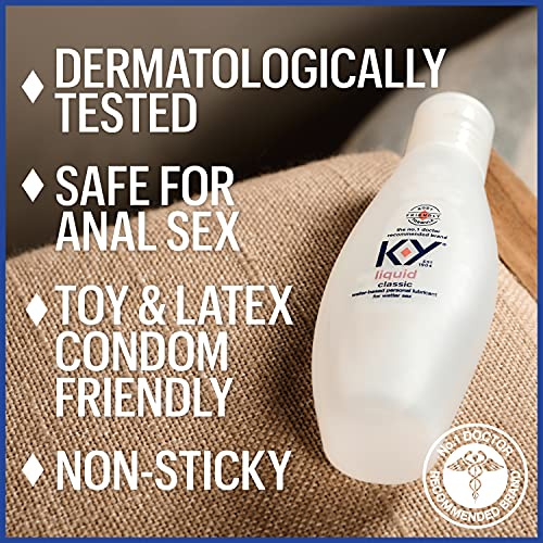 K-Y Liquid Personal Water Based Lubricant, 2.5 oz K-Y Au supplements